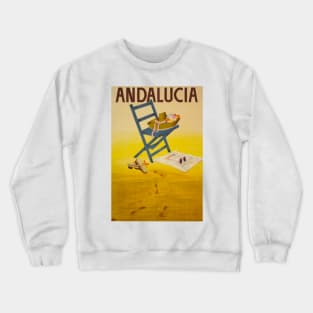 Andalucia Spain - Vintage Travel Crewneck Sweatshirt